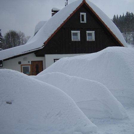 فيلا Nové Město nad Metujíفي Chalet Lomy المظهر الخارجي الصورة