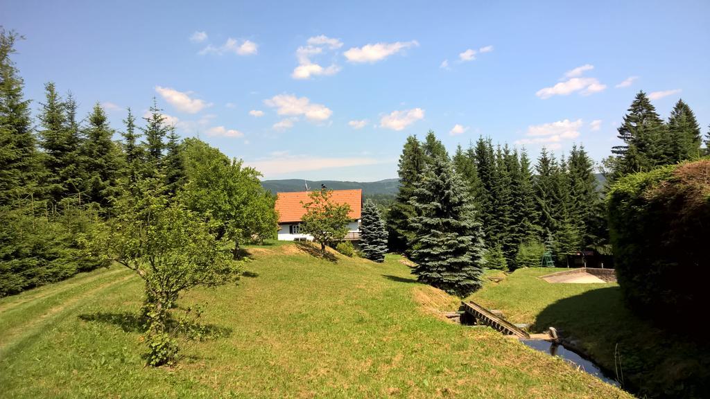 فيلا Nové Město nad Metujíفي Chalet Lomy الغرفة الصورة