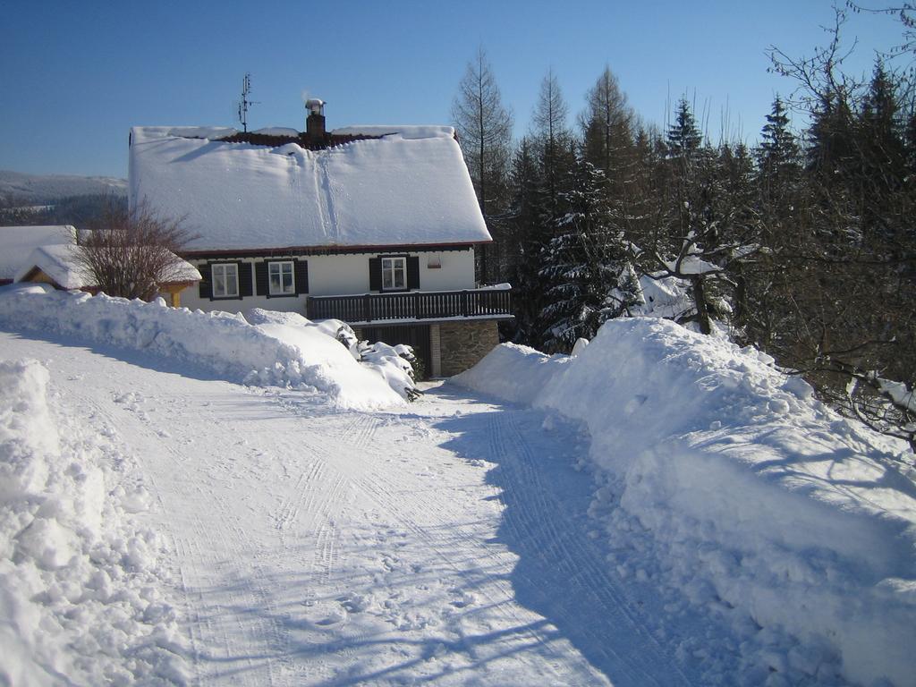 فيلا Nové Město nad Metujíفي Chalet Lomy الغرفة الصورة